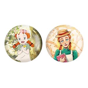 مگنت خندالو طرح آن شرلی کد 1054410551 مجموعه 2 عددی