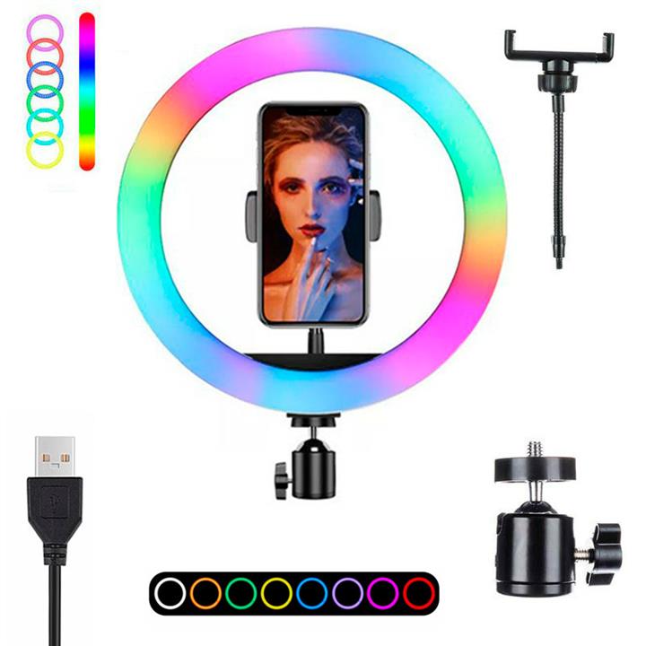 رینگ لایت مدل RGB-LED-MJ30 کد 196