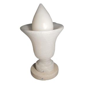 آباژور سنگ نمک طب سنگ طرح گلجام کد TA-6053 Tebsang Goljam TA-6053 Salt Stone Lamp