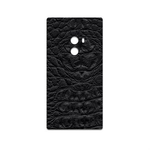 برچسب پوششی ماهوت مدل Black-Crocodile-Leather مناسب برای گوشی موبایل شیائومی Mi Mix
