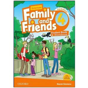 کتاب American Family and Friends 2nd 4 اثر Naomi Simmons انتشارات هدف نوین