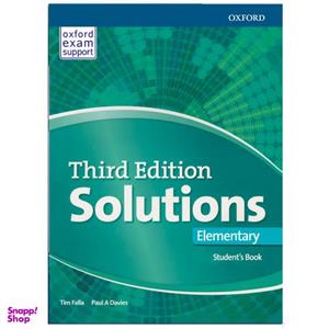 کتاب Solutions Elementary اثر Paul A.Davies and Tim Falla انتشارات هدف نوین