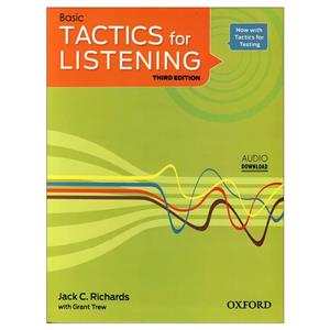 کتاب Basic Tactics for Listening اثر Jack C. Richards انتشارات زبان مهر