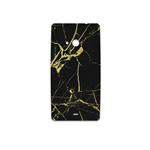 برچسب پوششی ماهوت مدل Graphite-Gold-Marble مناسب برای گوشی موبایل مایکروسافت Lumia 535