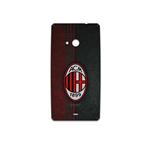 برچسب پوششی ماهوت مدل AC-Milan-FC مناسب برای گوشی موبایل مایکروسافت Lumia 535