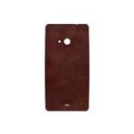 برچسب پوششی ماهوت مدل Natural-Leather مناسب برای گوشی موبایل مایکروسافت Lumia 535