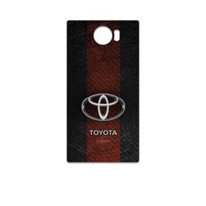 برچسب پوششی ماهوت مدل TOYOTA مناسب برای گوشی موبایل بلک بری Priv