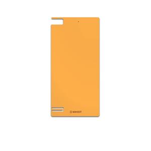 برچسب پوششی ماهوت مدل Matte-Orange مناسب برای گوشی موبایل بلک بری Z3