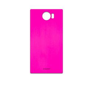 برچسب پوششی ماهوت مدل Phosphorus-Pink مناسب برای گوشی موبایل بلک بری Priv