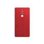 برچسب پوششی ماهوت مدل Red-Fiber مناسب برای گوشی موبایل هیوندای Seoul Mix