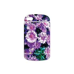 برچسب پوششی ماهوت مدل Purple-Flower مناسب برای گوشی موبایل بلک بری Q10