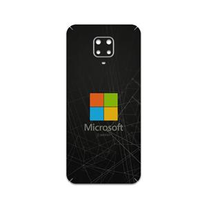 برچسب پوششی ماهوت مدل Mcrsft مناسب برای گوشی موبایل شیائومی Redmi Note 9 Pro