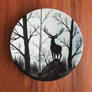 دیوارکوب طرح گوزن