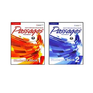 کتاب passages اثر Jack C. Richards And Chuck Sandy انتشارات الوندپویان دو جلدی