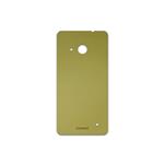 برچسب پوششی ماهوت مدل  Matte-Gold  مناسب برای گوشی موبایل مایکروسافت Lumia 550