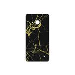 برچسب پوششی ماهوت مدل Graphite-Gold-Marble مناسب برای گوشی موبایل مایکروسافت Lumia 550