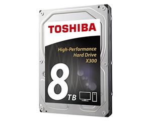 هارددیسک اینترنال توشیبا مدل ایکس 300 با ظرفیت 8 ترابایت TOSHIBA HDWD180 X300 8TB 128MB Cache Internal Hard Drive