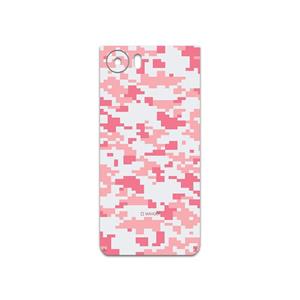 برچسب پوششی ماهوت مدل Army-Pink-pixel مناسب برای گوشی موبایل بلک بری Keyone-DTEK70