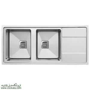 سینک ظرفشویی توکار لتو استیل. مدل TX-59 