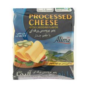 پنیر پروسس ورقه ای آلیما - 180 گرم Alima Processed Cheddar Cheese 180 gr