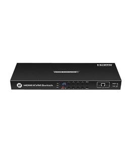 کی وی ام سوئیچ 8 پورت HDMI لایمستون LS-HK0801 LimeStone LSHK0801 KVM Switch Port With Remote Control 