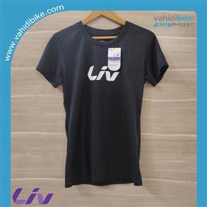 تیشرت دوچرخه سواری لیو مدل brand tech tee black