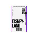 استیکر لپ تاپ ماسا دیزاین طرح disney land مدل STK1669