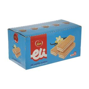 ویفر لینا با طعم وانیلی - 40 گرم بسته 24 عددی