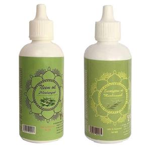 روغن تقویت کننده مو، مژه و ابرو مرهم یاب مدل اکالیپتوس و چریش حجم 80 میلی لیتر مجموعه 2 عددی