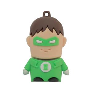 فلش مموری طرح Green lantern مدل DPL1078 ظرفیت 32 گیگابایت