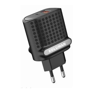 شارژر دیواری کلومن مدل KC-H110 به‌همراه کابل تبدیل MicroUSB
