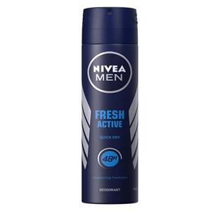 اسپری بدن مردانه نیوآ مدل FRESH ACTIVE حجم 135 میلی لیتر