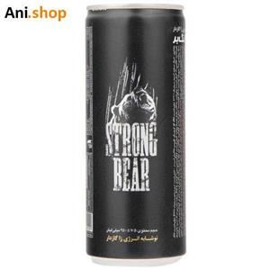 نوشابه انرژی زا گازدار استرانگ بر حجم 250 میلی لیتر - بسته 2 عددی