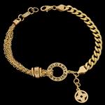 دستبند طلا 18 عیار زنانه طلای مستجابی کد 67016