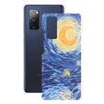 برچسب پوششی راک اسپیس طرح Starry Night مناسب برای گوشی موبایل سامسونگ Galaxy S20 FE