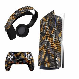 برچسب کنسول و دسته بازی و هدفون مدل چریکی نقطه ای