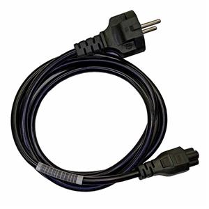 کابل برق سه پین آداپتور لپ تاپ مدل 2019 طول 1.8 متر