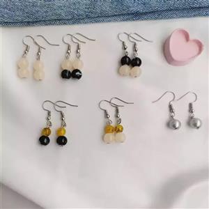 گوشواره دخترانه مدل مهره ای