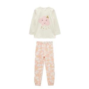 ست تی شرت و شلوار دخترانه ال سی وایکیکی مدل 74