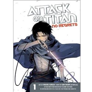 کتاب Attack on titan:no regrets vol1 اثر hajime isayama نشر kodansha comics 
