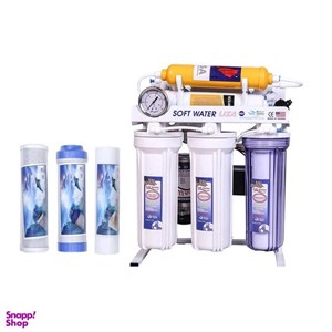 دستگاه تصفیه کننده آب سافت واتر مدل RO-06 به همراه فیلتر تصفیه آب کد 01 مجموعه 3 عددی