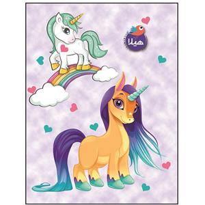 دفتر نقاشی هیلا مدل رحلی طرح اسب تک شاخ