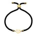 دستبند طلا 18 عیار زنانه کرابو طرح پاندا مدل Kr102159