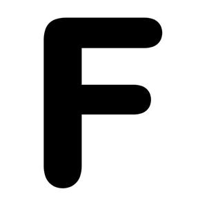 استیکر چوبی کودک مدل حروف انگلیسی کد MDF M F 