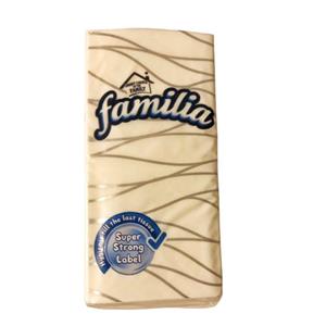 دستمال کاغذی جیبی 10 برگ فامیلا مدل super strang label