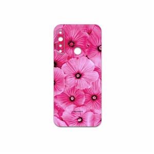برچسب پوششی ماهوت مدل Pink-Flower مناسب برای گوشی موبایل جی پلاس P10 Plus