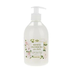 مایع دستشویی ملایم بوژنه مدل White Blossom وزن 500 گرم 