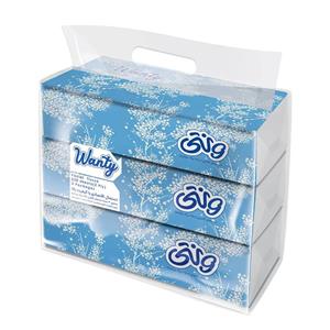 دستمال کاغذی 250 برگ ونتی مدل Soft Pack-2 بسته 3 عددی
