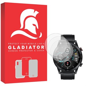 محافظ صفحه نمایش گلادیاتور مدل GWP3000 مناسب برای ساعت هوشمند آنر Magic Watch 2 46mm بسته سه عددی