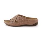 Shima Shoes Morvarid-PaleVioletRed Slippers For Women